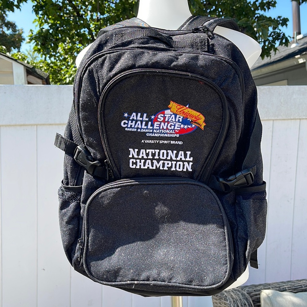 National Champion COA Backpack Glittery Cheer Dance Competition Winner